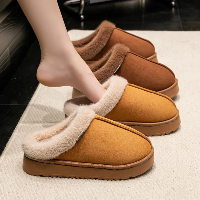 Cozy Luxe Fluffy Slippers™