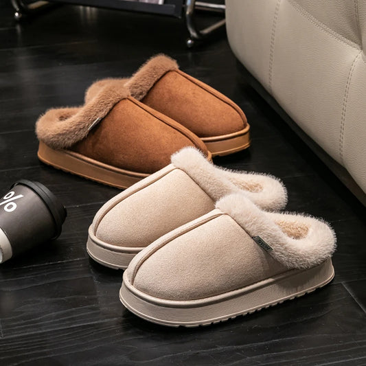 Cozy Luxe Fluffy Slippers™